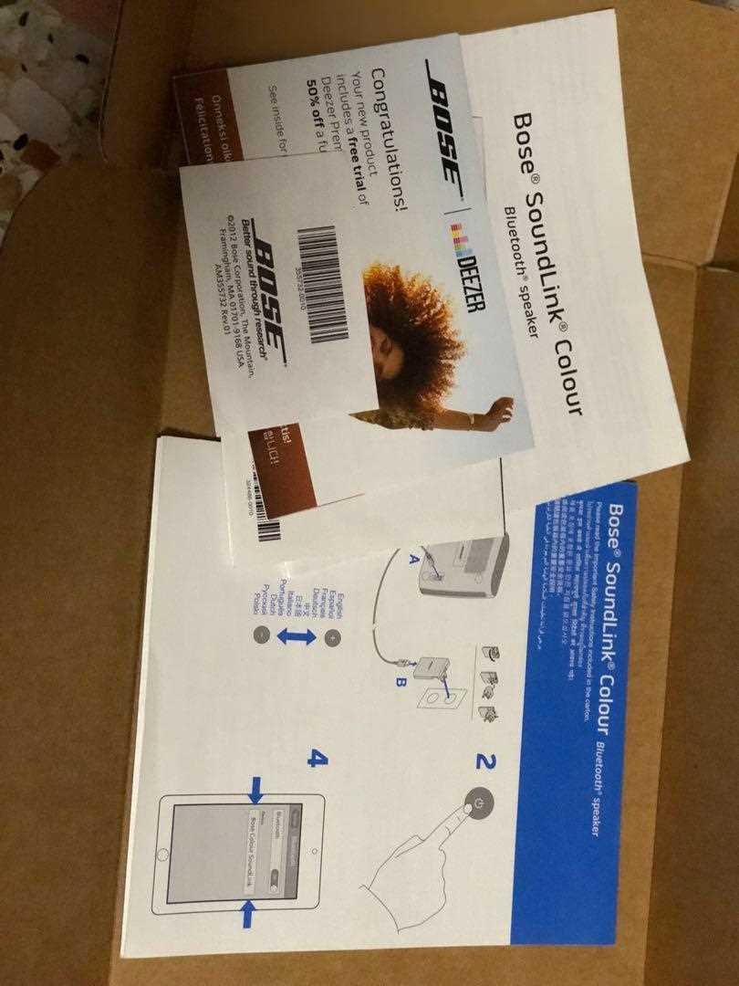 bose soundlink color 2 instruction manual