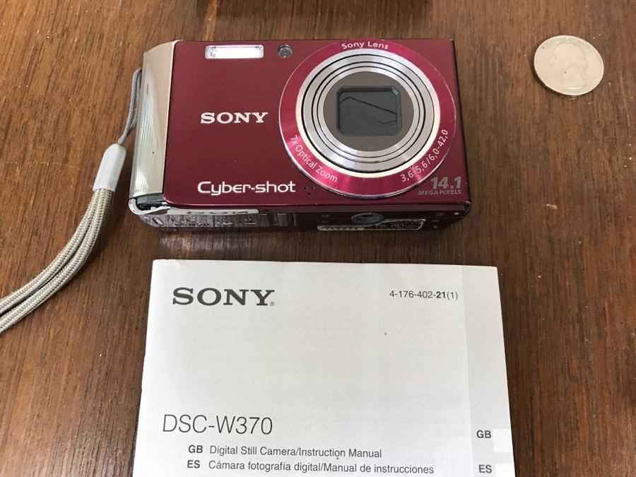 sony cyber shot 14.1 instruction manual