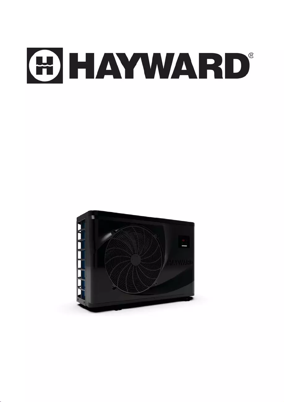 hayward pool heater instruction manual