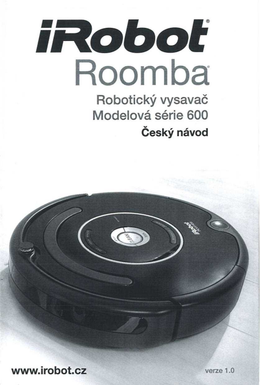 irobot roomba instruction manual