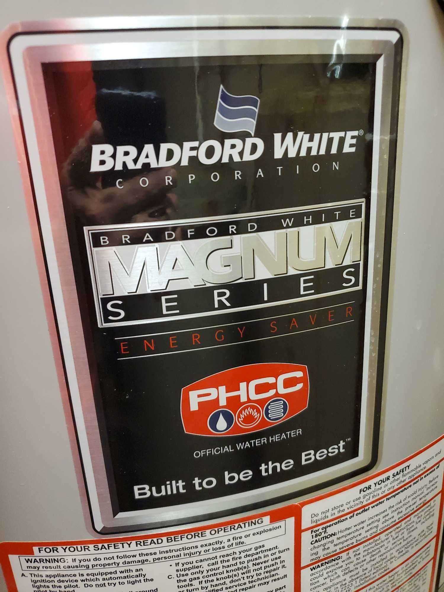 bradford white water heater instruction manual