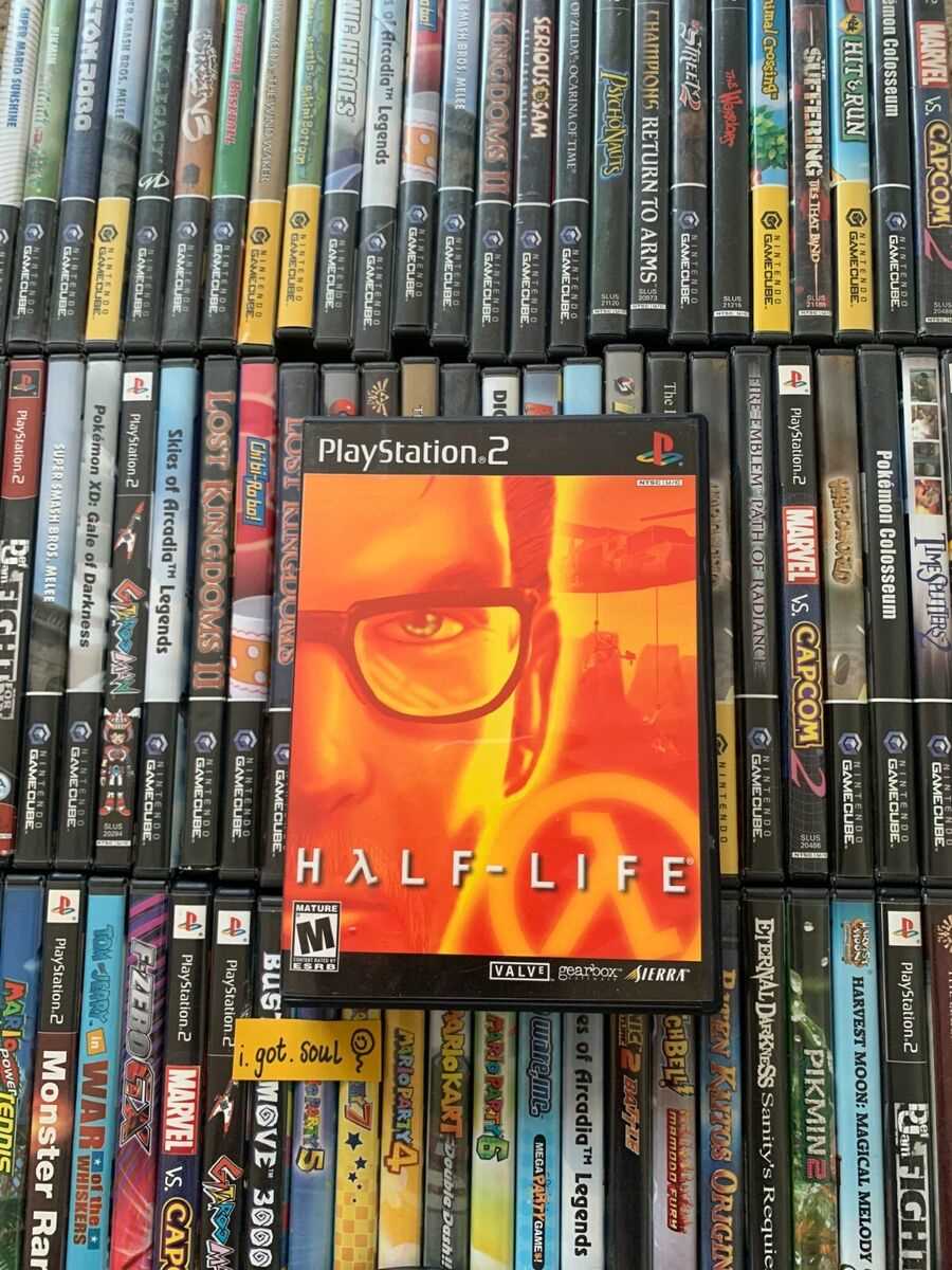 half life playstation 2 instruction manual