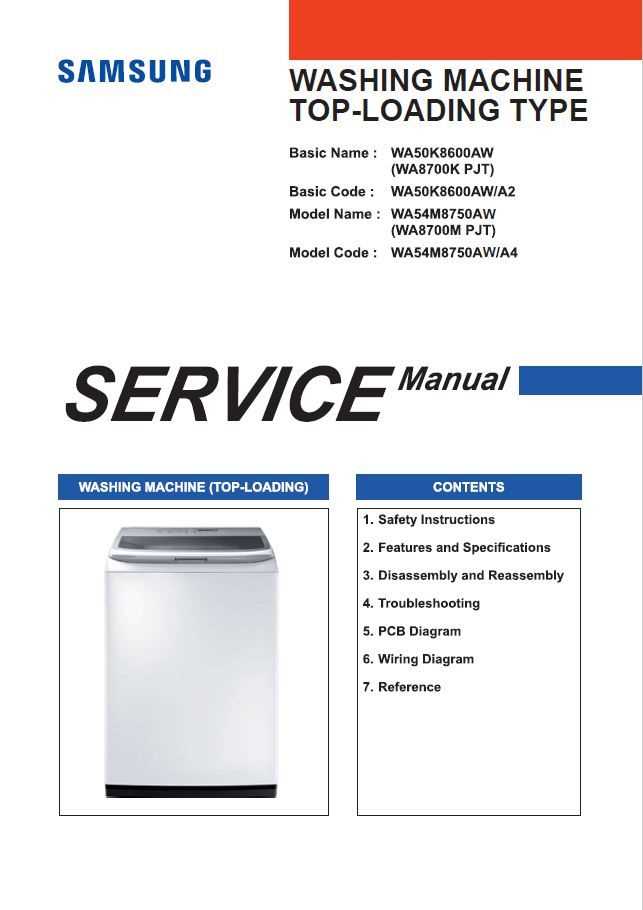 samsung front load washer instruction manual