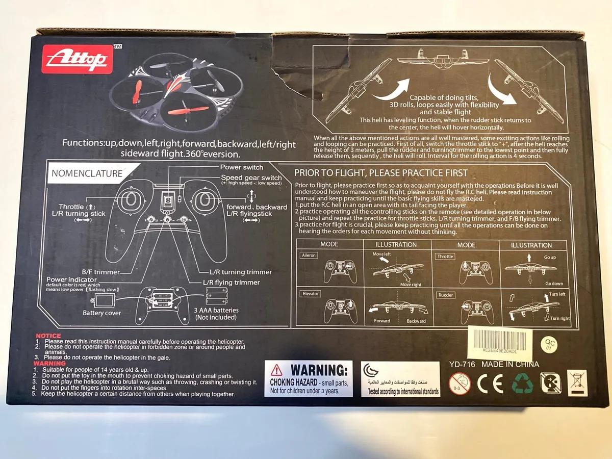 ufo drone instruction manual