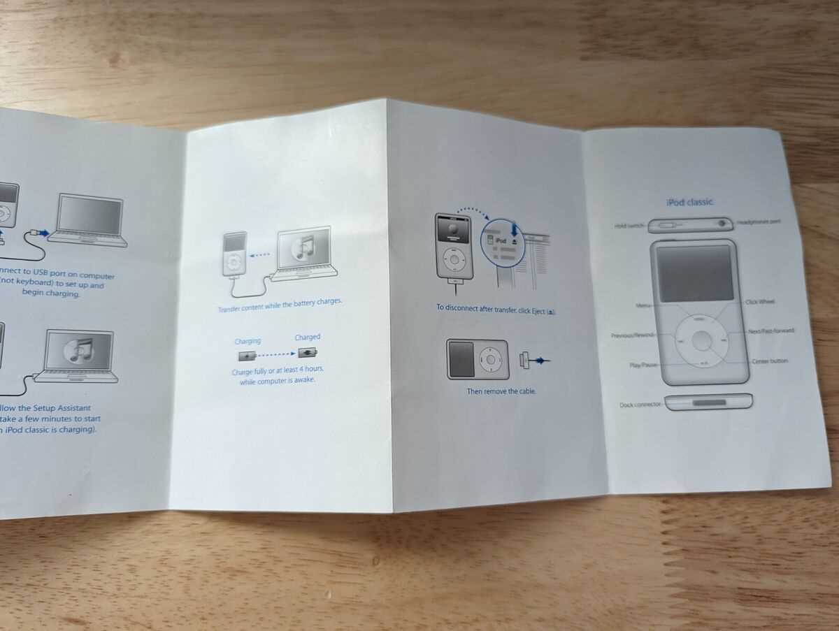 apple ipod 80gb instruction manual