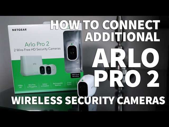 arlo pro 2 instruction manual