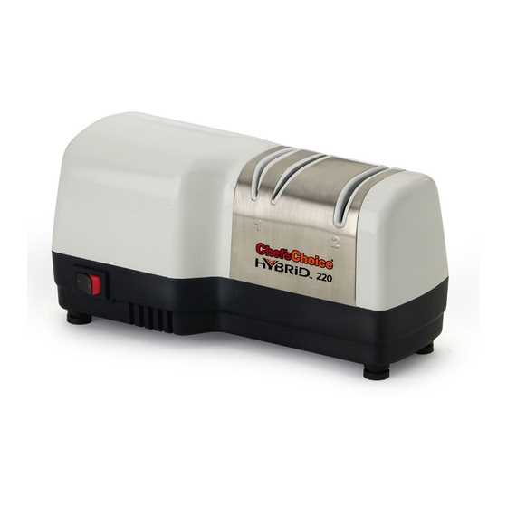 chefs choice hybrid 250 instruction manual