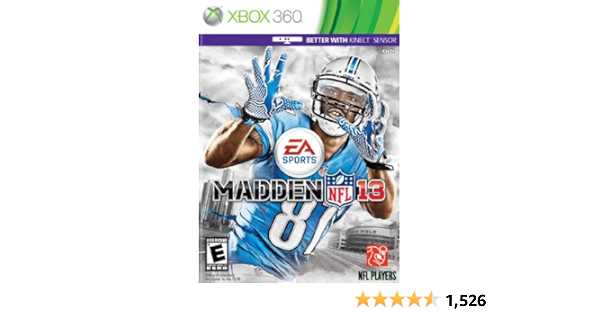 madden 13 instruction manual xbox 360