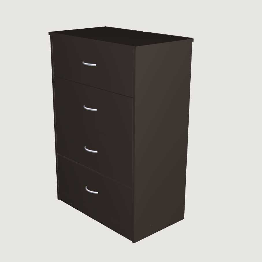 mainstays 4 drawer chest instruction manual