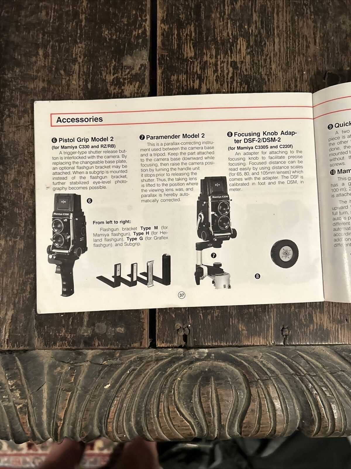 mamiya c330 instruction manual