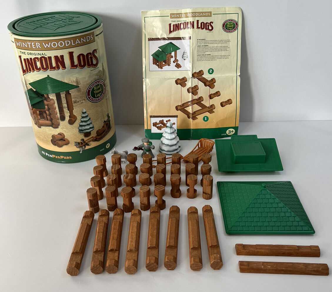 manual instruction book lincoln logs instructions