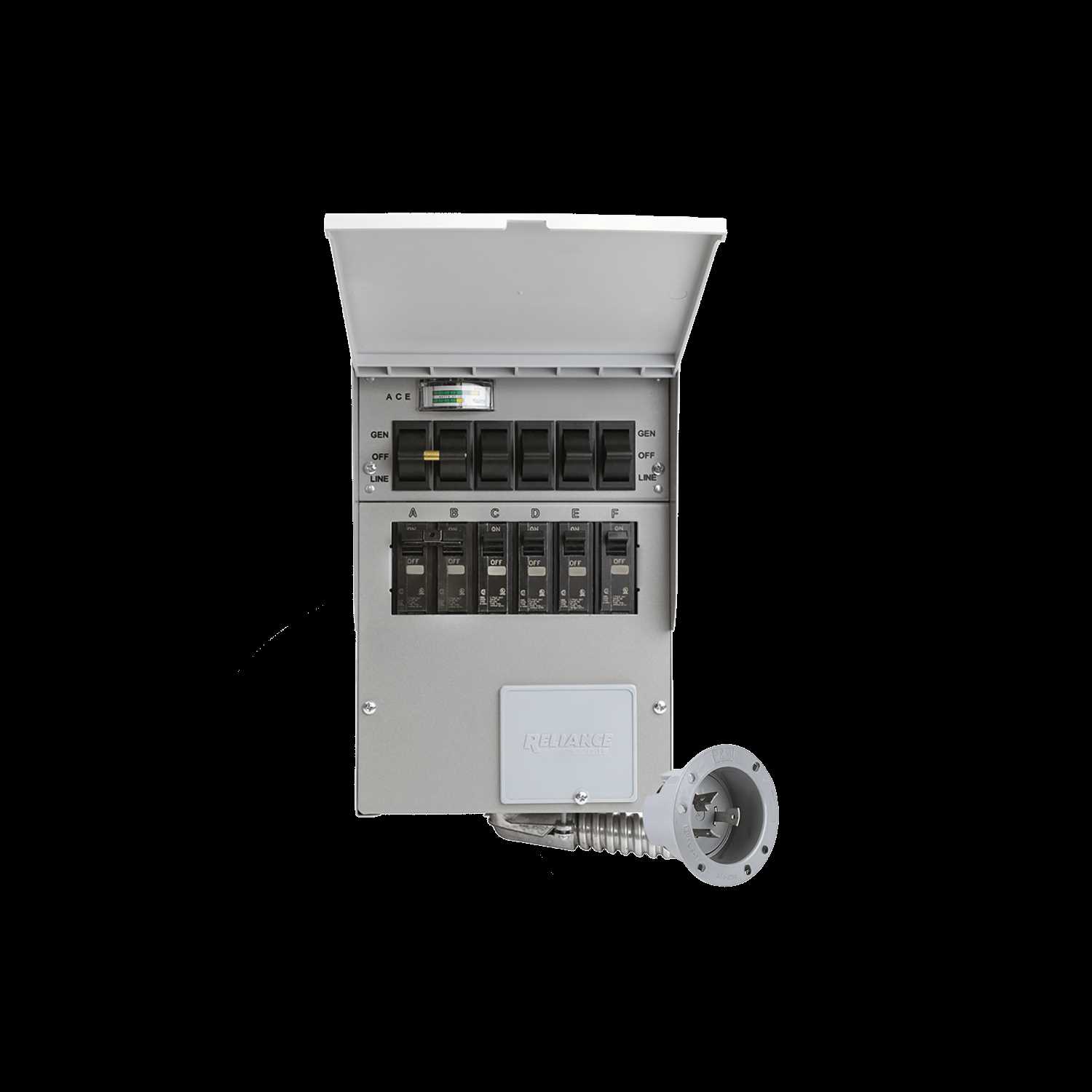 manual transfer switch operating instructions