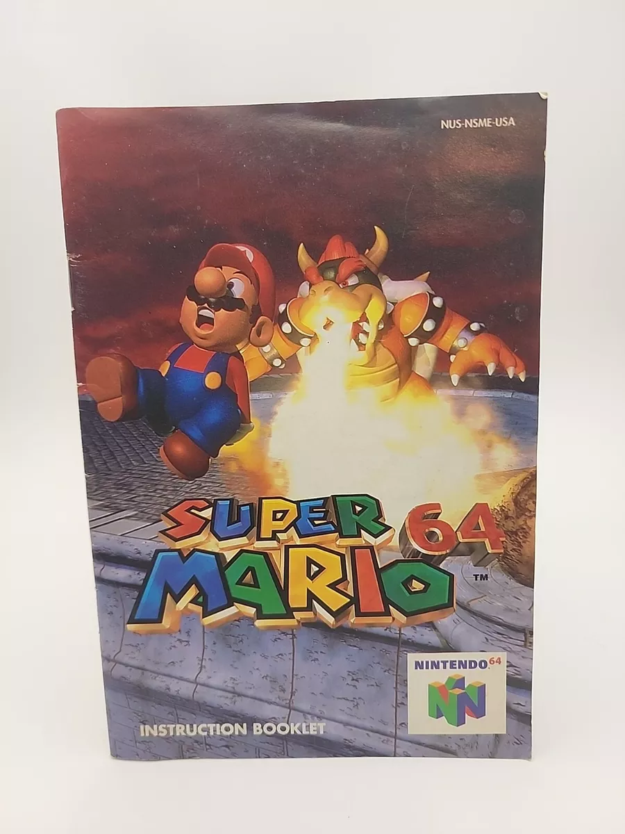 mario 64 instruction manual