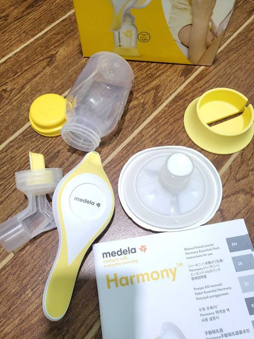 medela harmony manual breast pump instructions