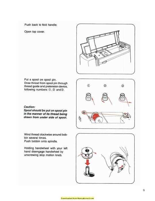 white jean machine instruction manual