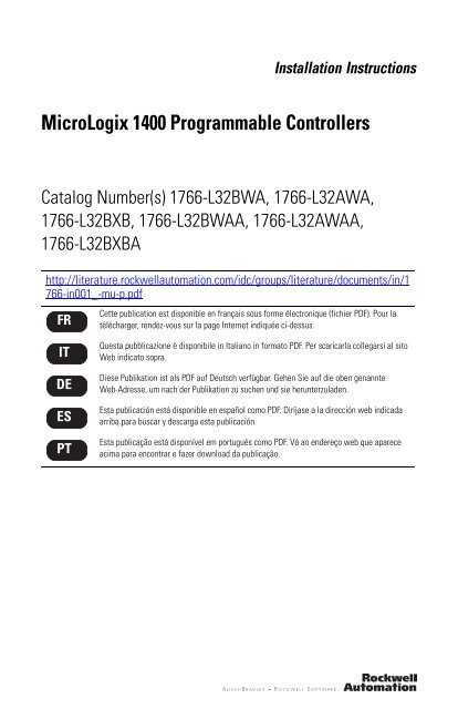 micrologix 1500 instruction set reference manual