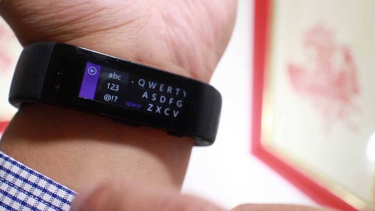 microsoft band instruction manual