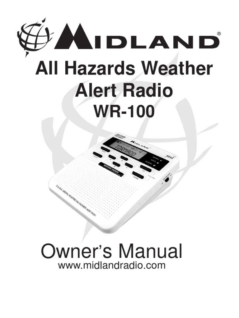 midland weather radio instruction manual