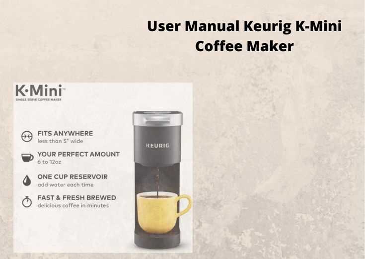 mini keurig instruction manual