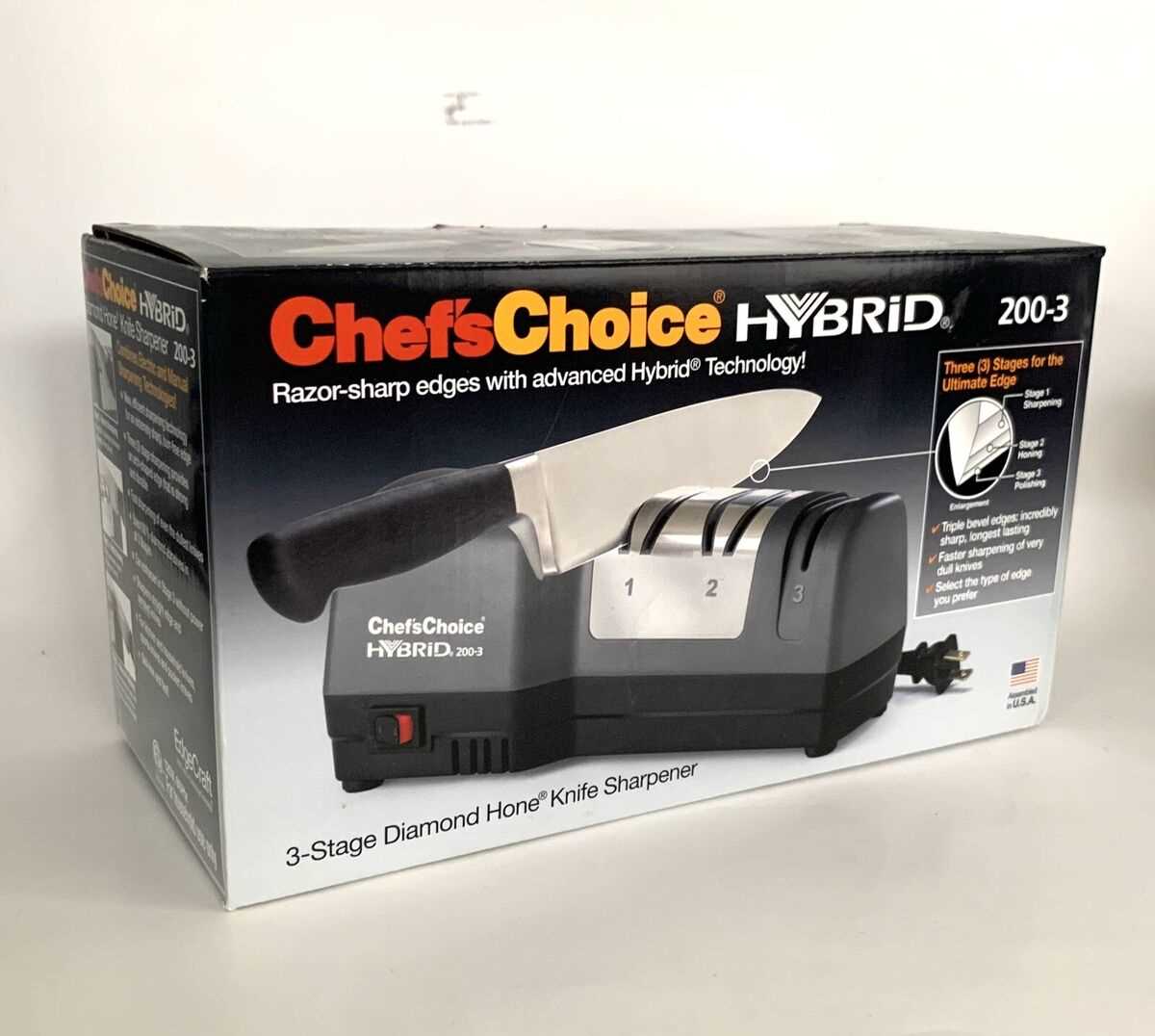 chefs choice hybrid 250 instruction manual