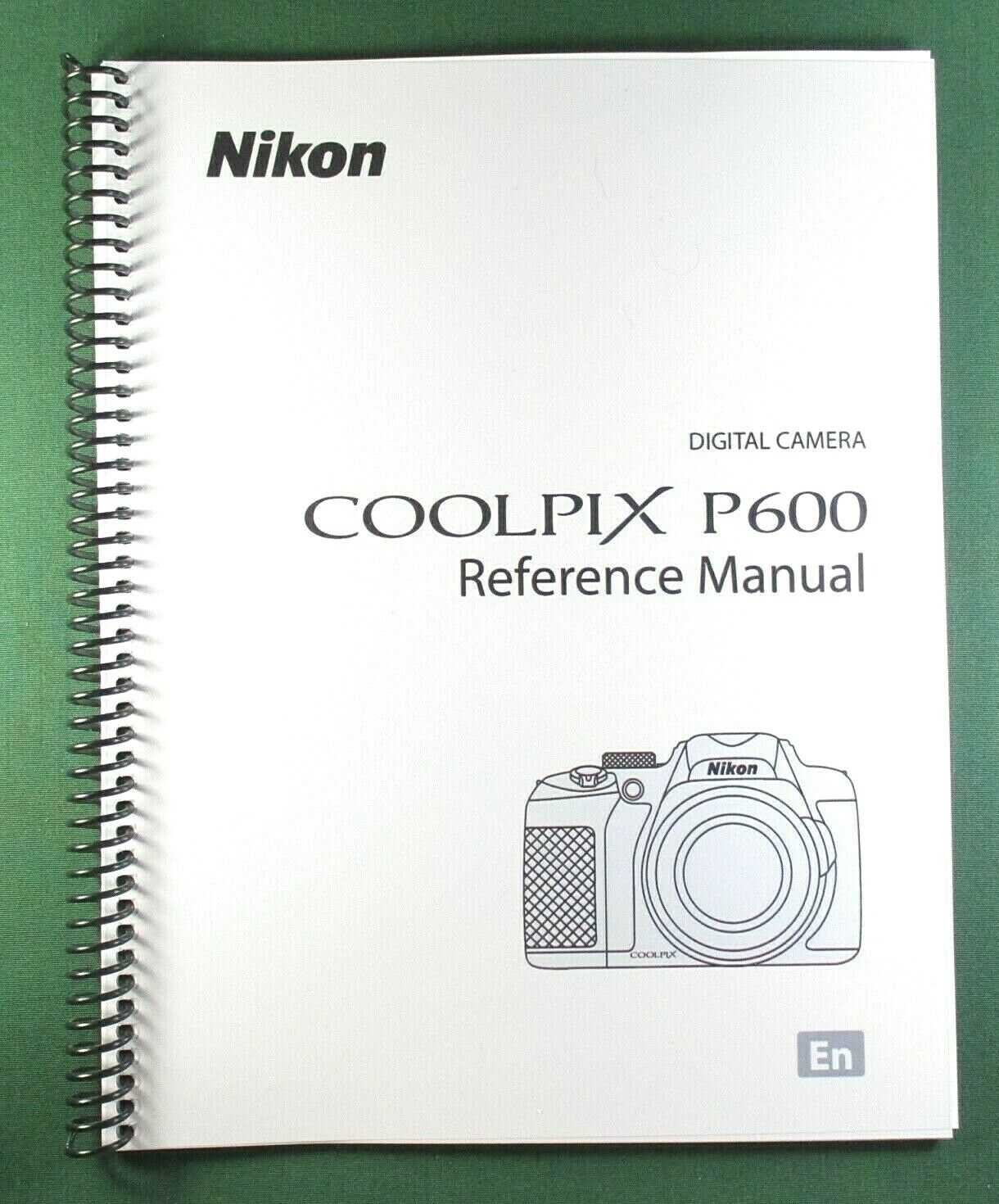 nikon coolpix p600 instruction manual