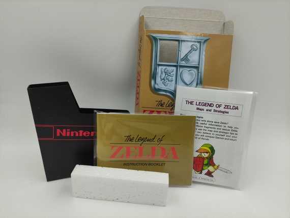 zelda 1 instruction manual