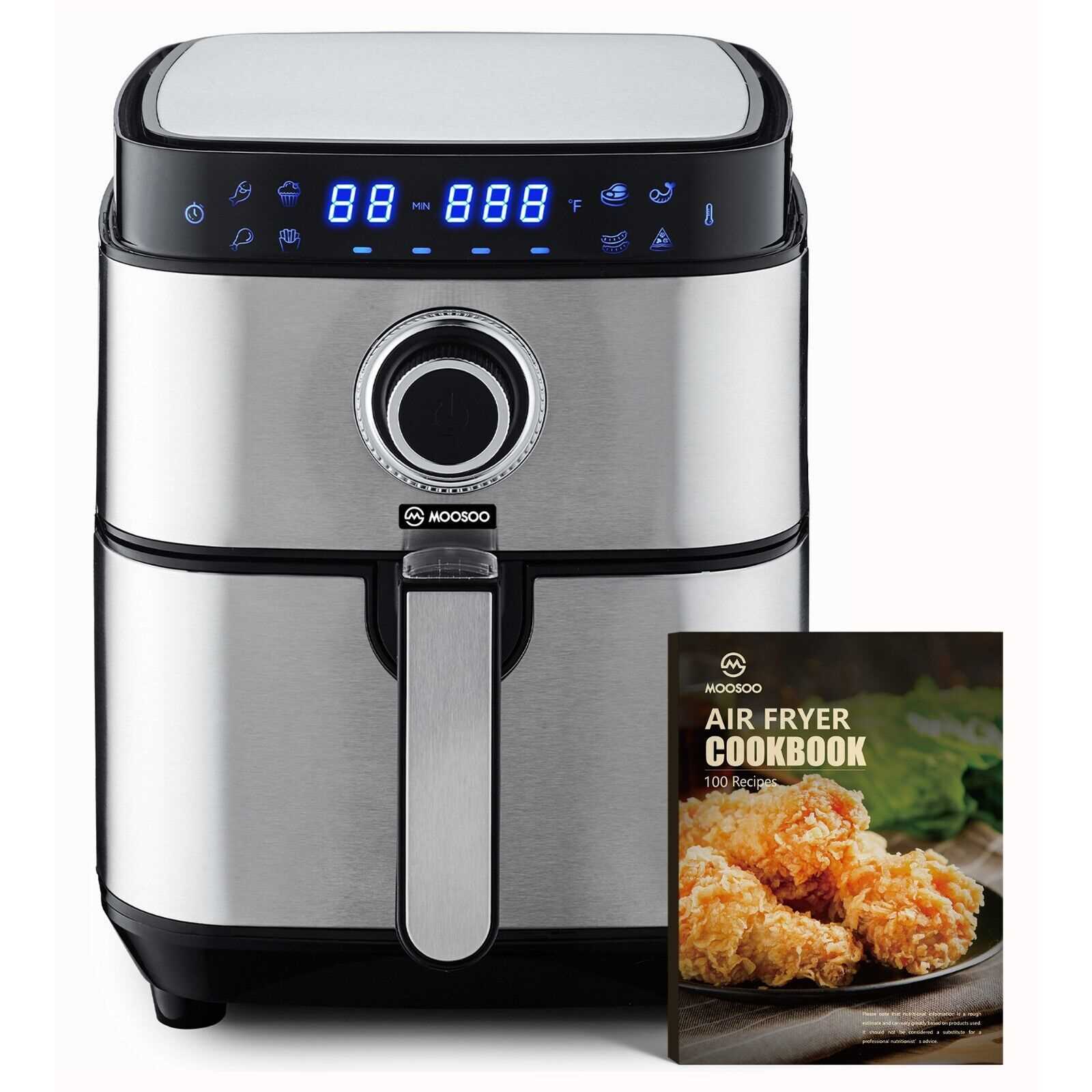 moosoo air fryer instruction manual