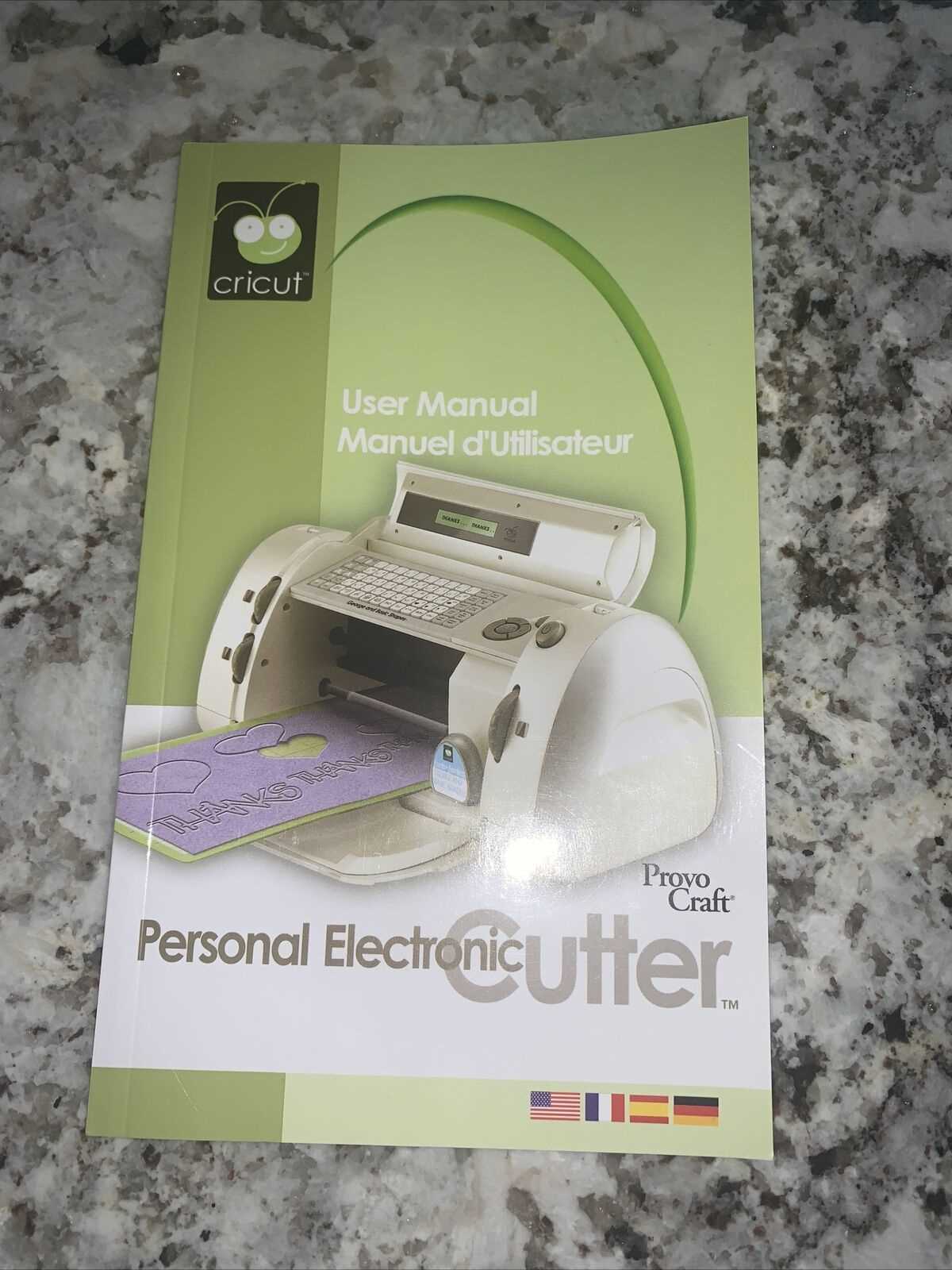 cricut create instruction manual
