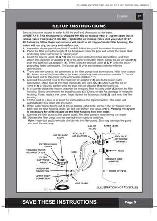 intex easy set pool instruction manual