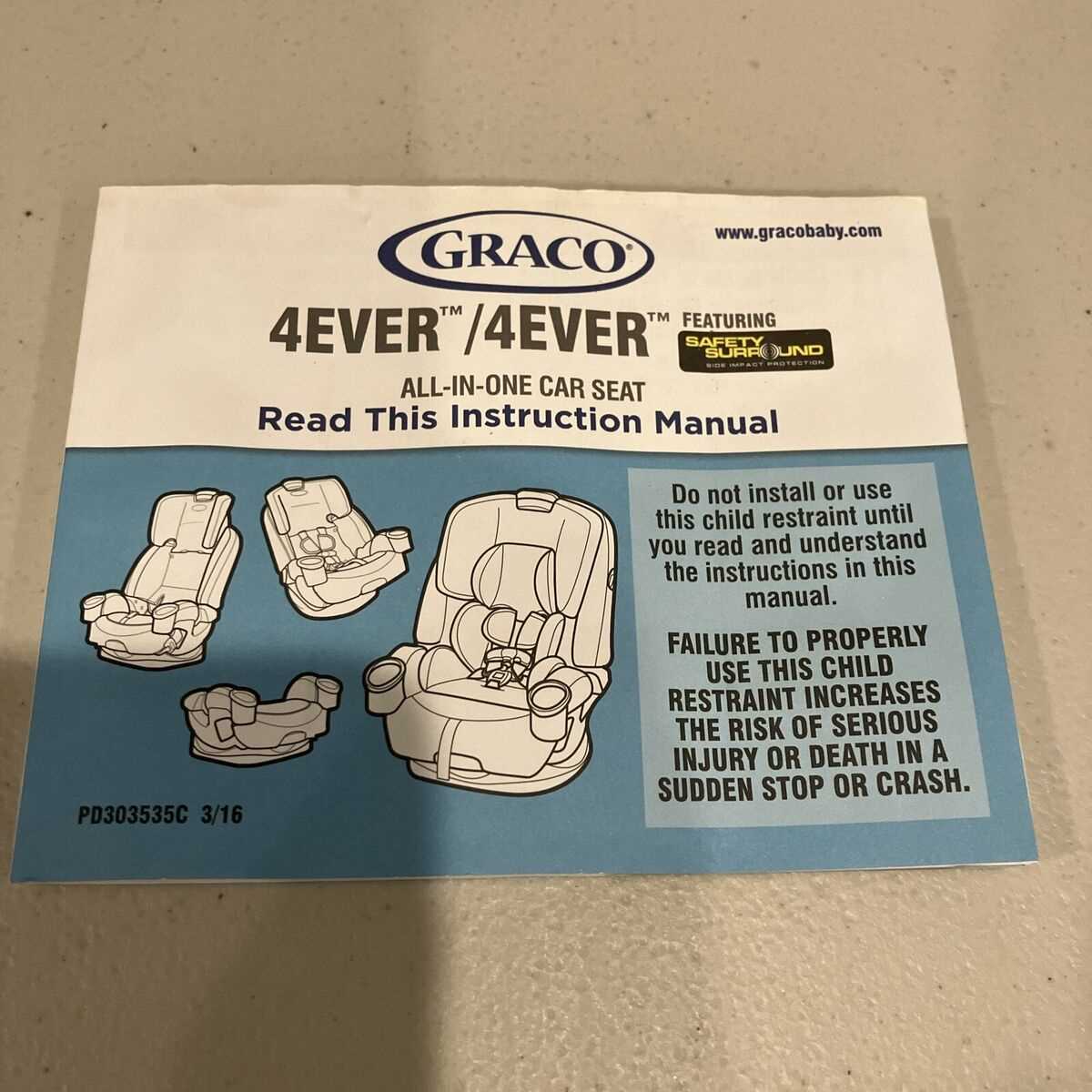 graco swing instruction manual