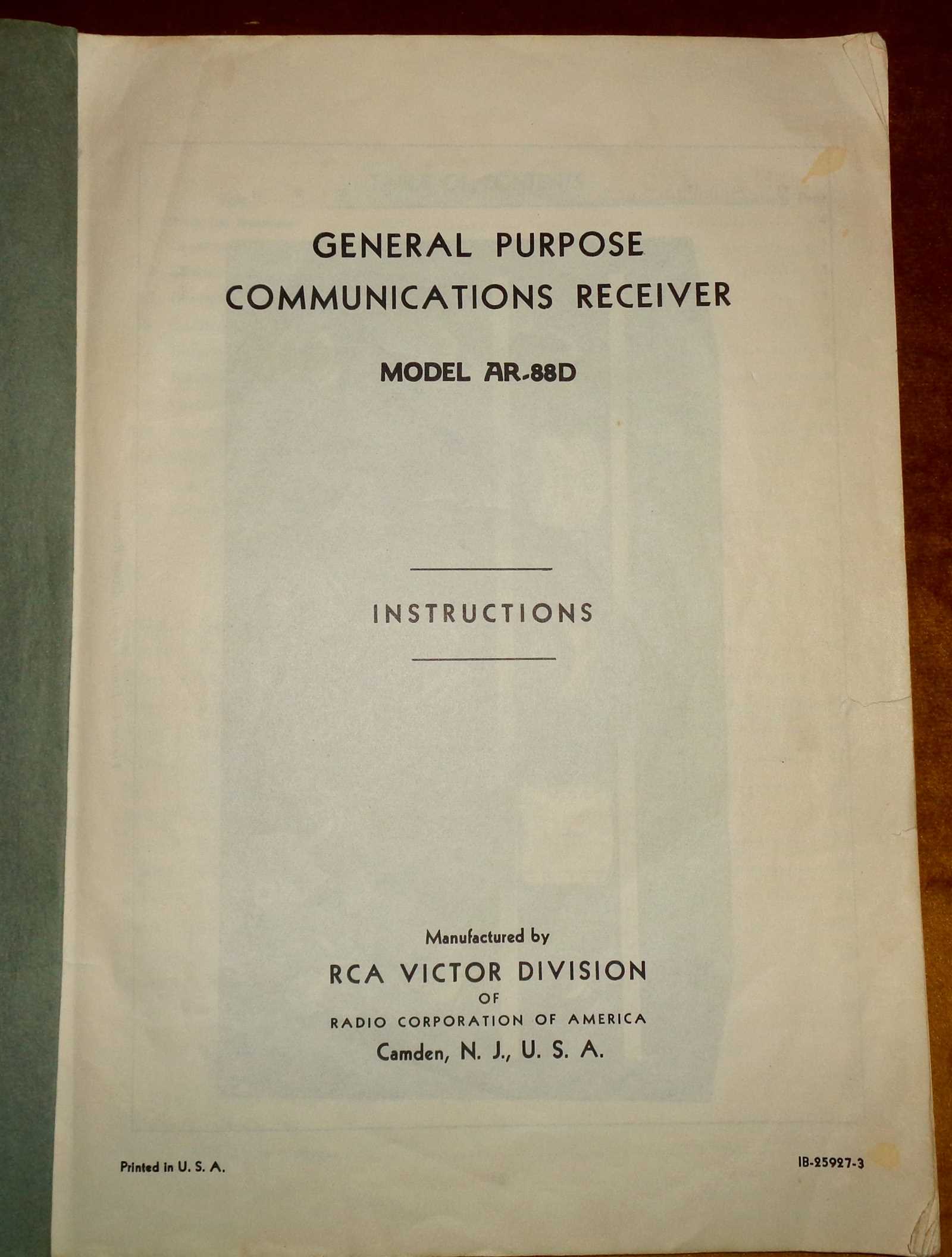 rca instruction manuals online