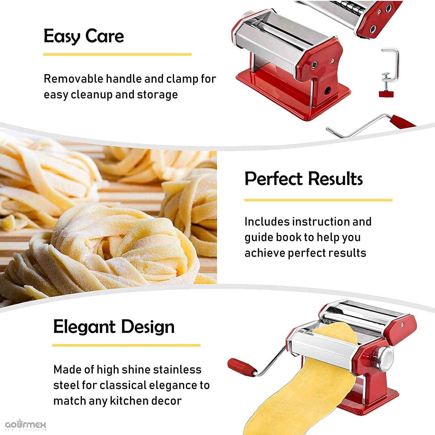 my perfect kitchen pasta machine instruction manual