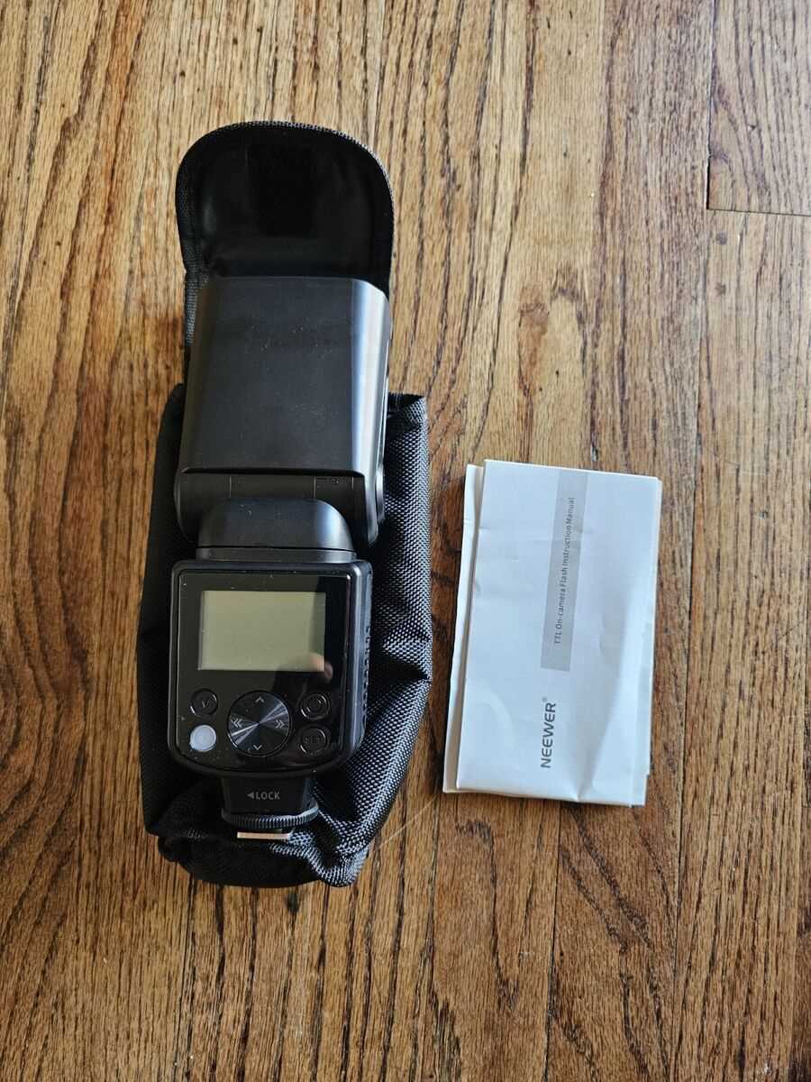neewer speedlite 750 ii manual instructions