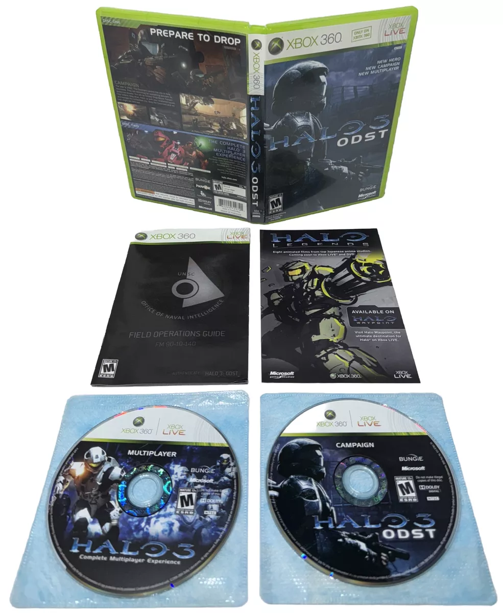 halo 3 odst instruction manual