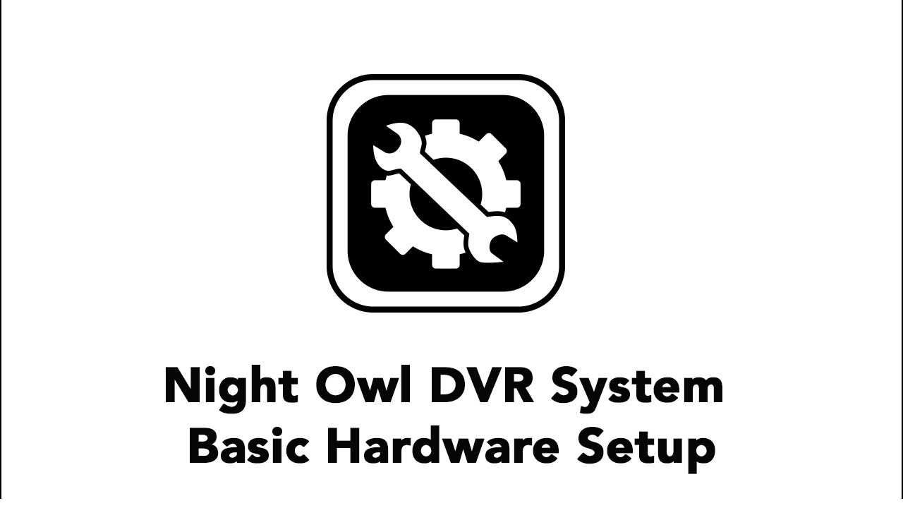 night owl dvr instruction manual