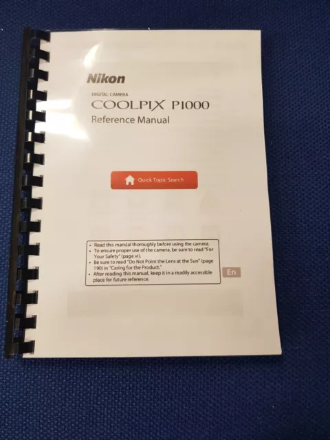 nikon coolpix l820 instruction manual