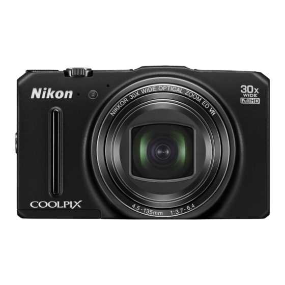 nikon coolpix s9900 instruction manual