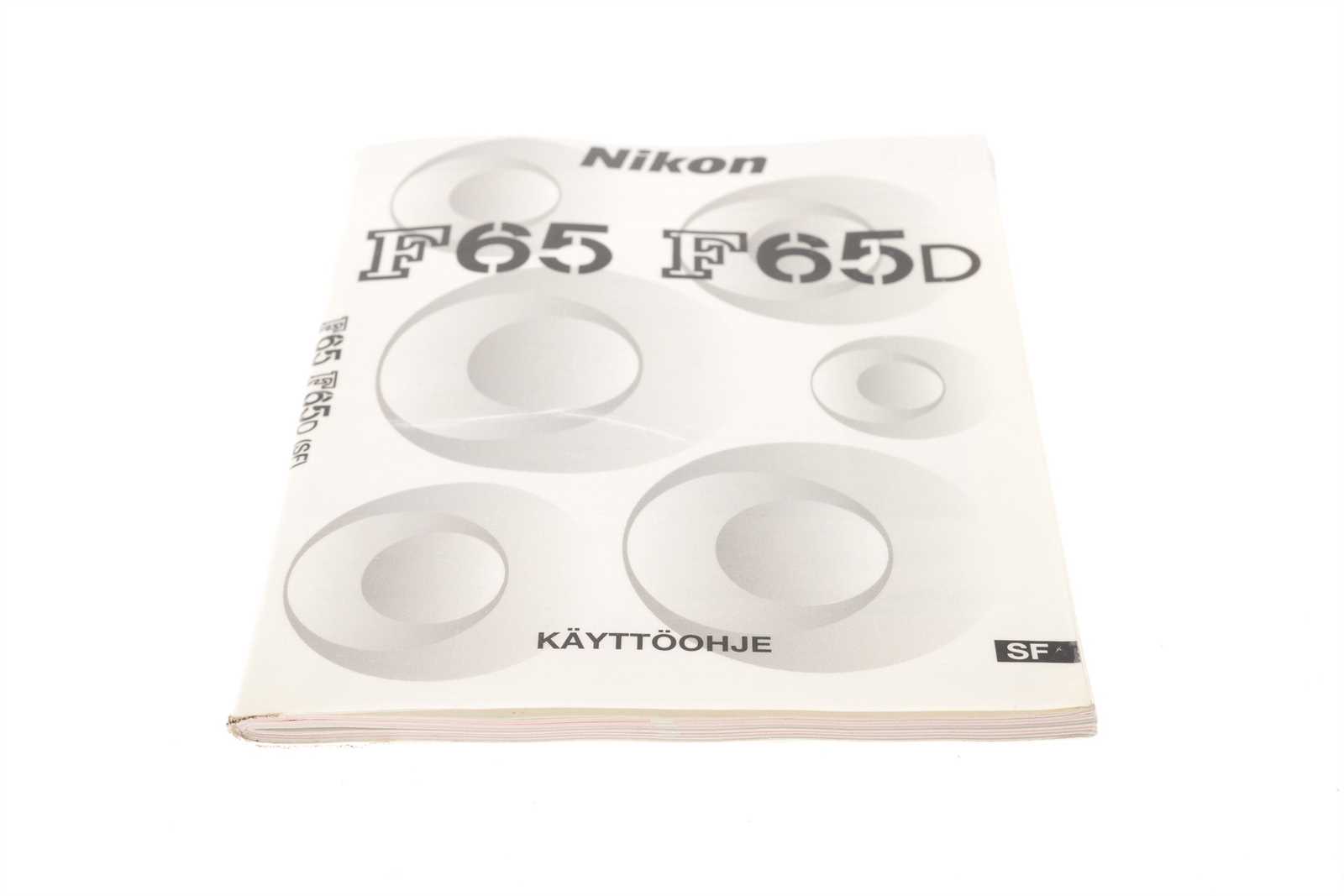 nikon n65 instruction manual