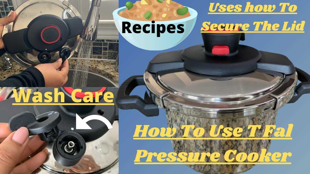 t fal pressure cooker instruction manual