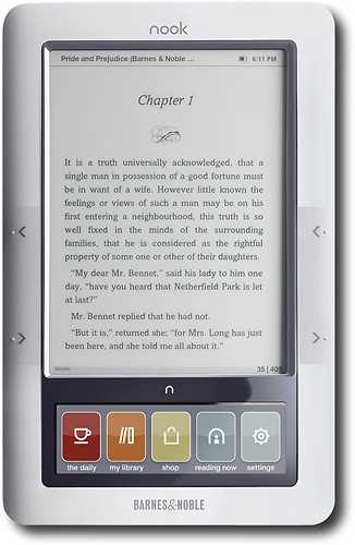 nook ereader instruction manual