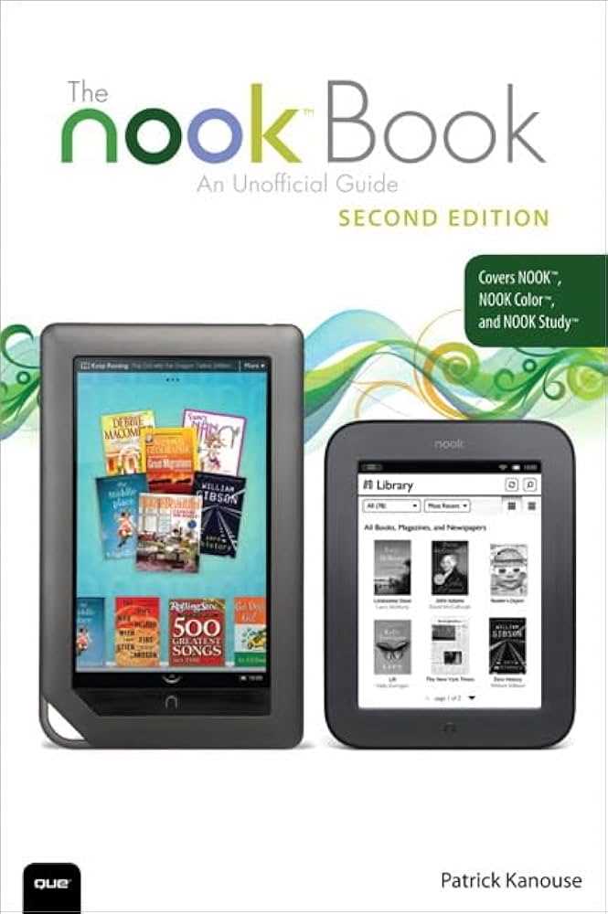 nook ereader instruction manual