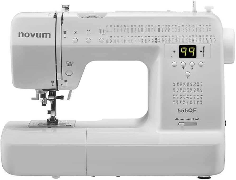 novum sewing machine instruction manual