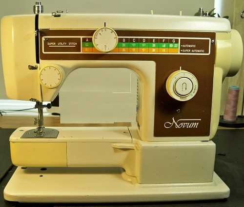 novum sewing machine instruction manual