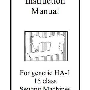 novum sewing machine instruction manual