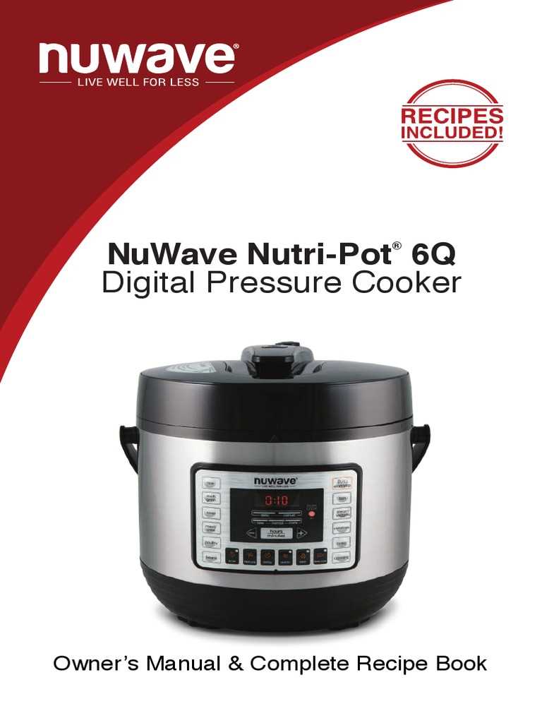 nuwave oven instruction manual