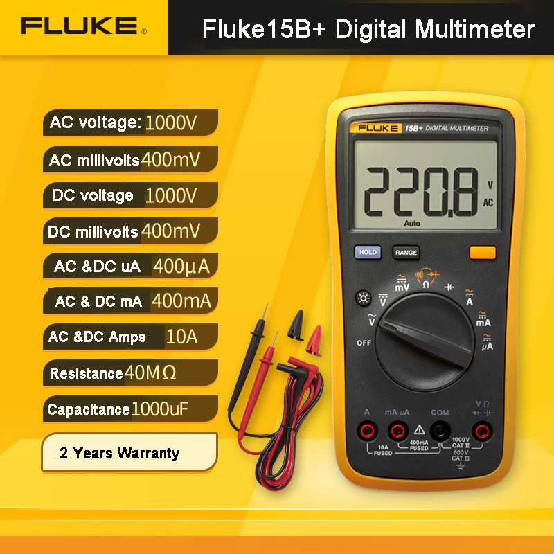 fluke multimeter instruction manual