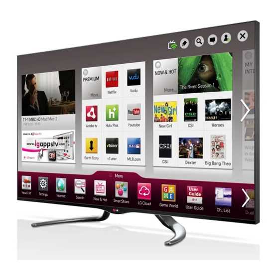 instruction manual for lg smart tv