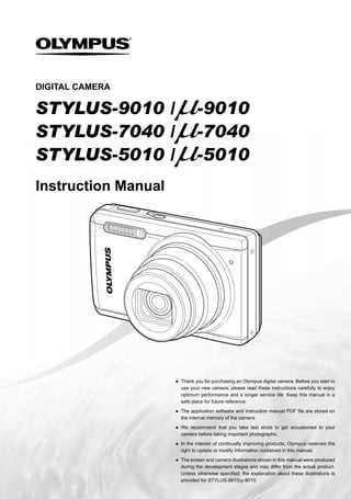 olympus mju 1 instruction manual