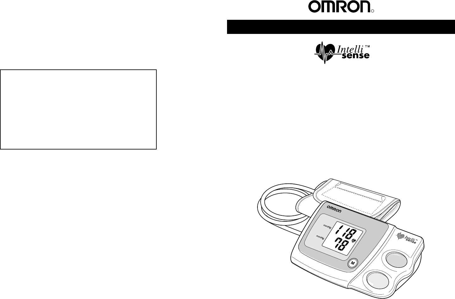 omron hem 711dlx instruction manual