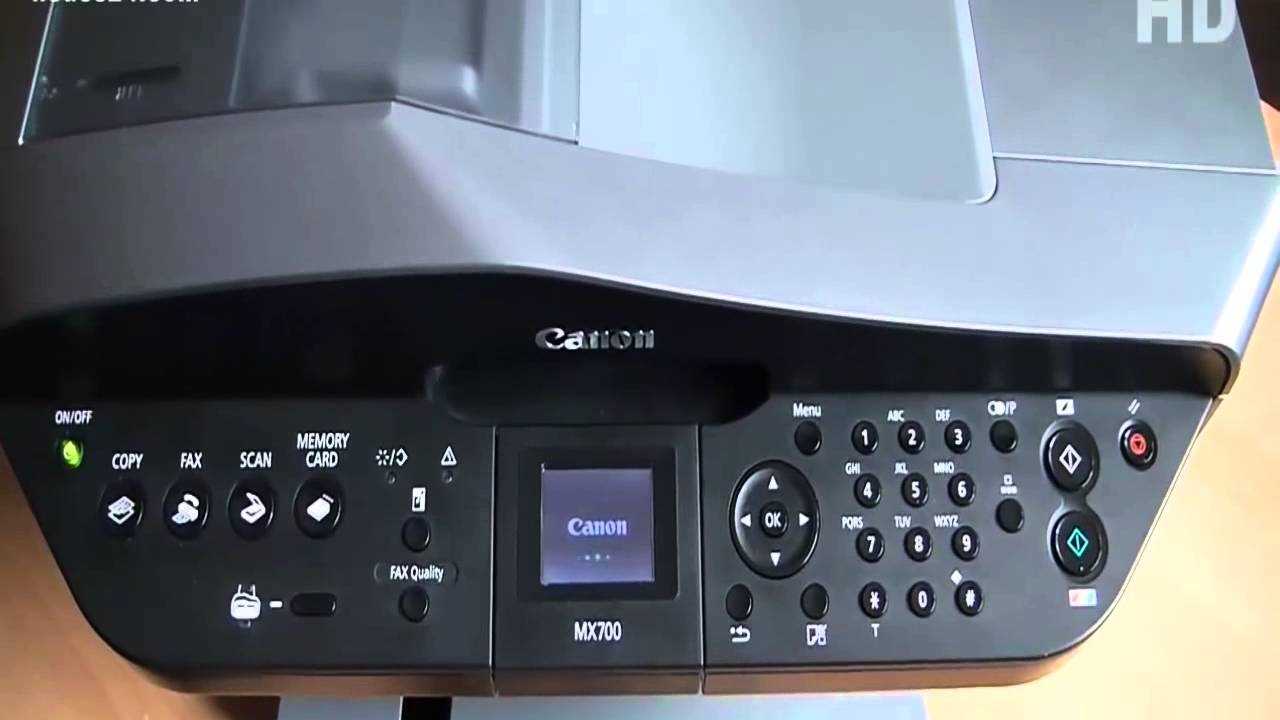 canon mx700 instruction manual